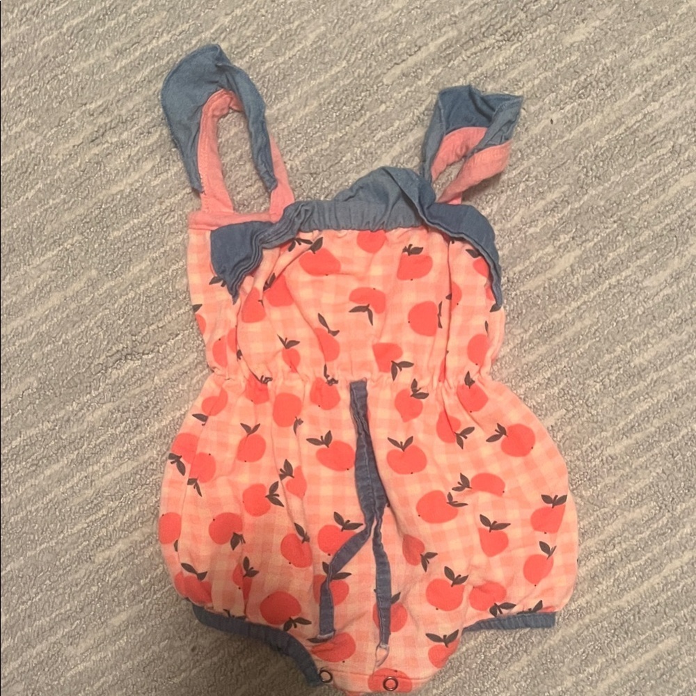 Miki Miette Baby Girl Romper 3M spring summer outfit